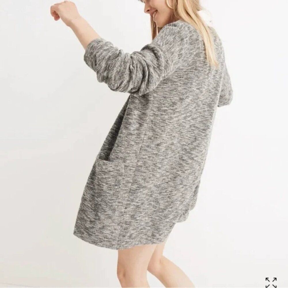 ✨MADEWELL✨ 'Alton' Mid-length Cardigan Sweater - [XS, Gray] - Picture 3 of 12